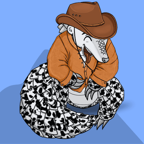 Pangolin Club NFT Spotty Cowboy